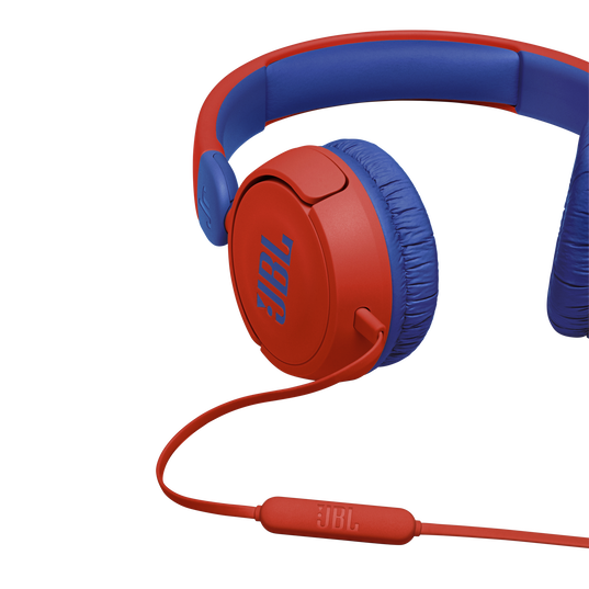 JBL Jr310 - Red - Kids on-ear Headphones - Detailshot 2